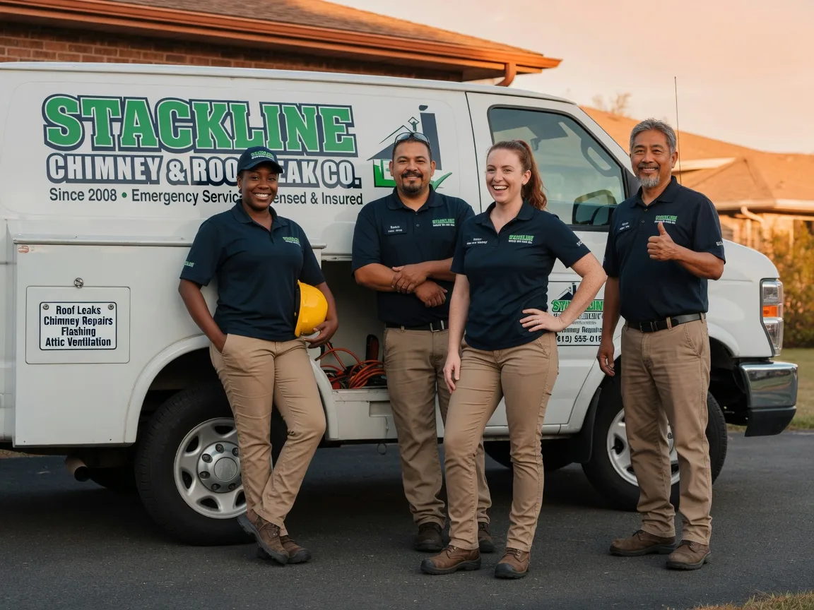 Chimney flashing repair company in Higbee, MO
